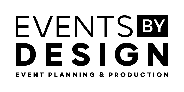 Tagline Logo 1 – Black (1) Events by Design logo